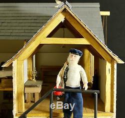 Hand Built Cornish Fisherman Cottage Dolls House