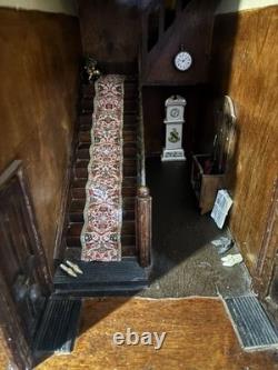 Handmade Antique Dolls House 1928 & Contents Handmade Antique Dolls House 1928 & Contents