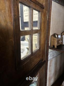 Handmade Antique Dolls House 1928 & Contents