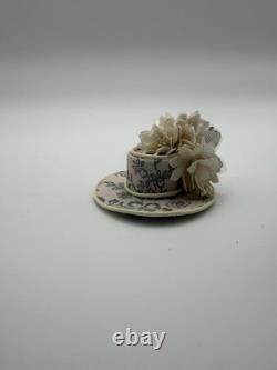 Handmade Dolls House 112 Scale Miniature Floral Hats Artisan Collection