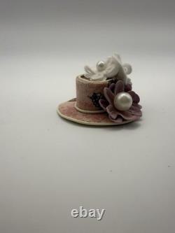 Handmade Dolls House 112 Scale Miniature Floral Hats Artisan Collection