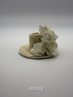 Handmade Dolls House 112 Scale Miniature Floral Hats Artisan Collection