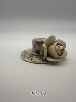 Handmade Dolls House 112 Scale Miniature Floral Hats Artisan Collection