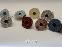 Handmade Dolls House 112 Scale Miniature Floral Hats Artisan Collection