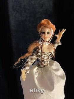 Handmade Dolls House Doll 1/12th Scale Miniature OOAK Realistic Art Doll Artisan