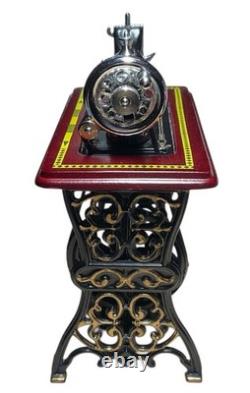 Heidi Ott 112 Dolls House Miniature Singer Style Treadle Sewing Machine Vintage