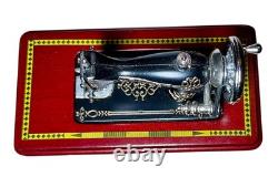Heidi Ott 112 Dolls House Miniature Singer Style Treadle Sewing Machine Vintage