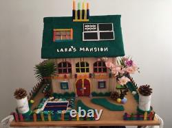 Homemade Mansion House Miniature/School Project