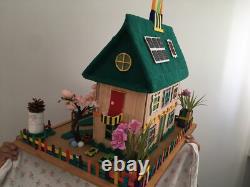 Homemade Mansion House Miniature/School Project