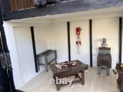 Horror Haunted Doll House Miniature Creepy Gothic Decor