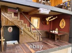 Horror Haunted Doll House Miniature Creepy Gothic Decor