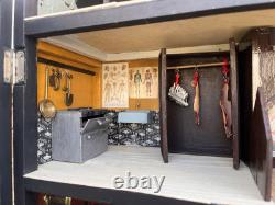 Horror Haunted Doll House Miniature Creepy Gothic Decor