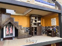 Horror Haunted Doll House Miniature Creepy Gothic Decor