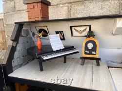 Horror Haunted Doll House Miniature Creepy Gothic Decor