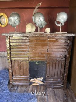 Horror Haunted Doll House Miniature Creepy Gothic Decor