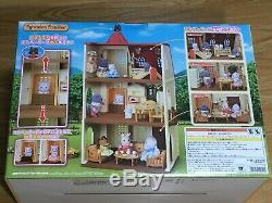 House With A Lift Of Sylvanian Families Red Roof