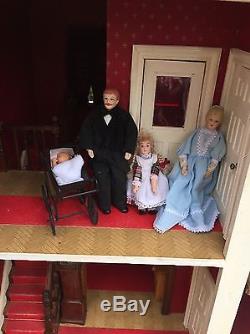 Houseworks'The Victorian' Dolls House With Furniture