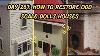 How To Restore Old Dollhouses And Manage Less Typical Scales Also I Show My Triang Gem