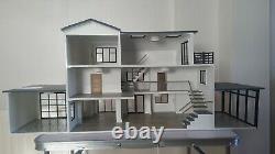 Huge 124 Scale Collectors Luxury Mansion Dollhouse With Remote Control Lighting