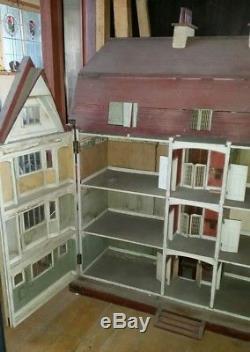 Huge Antique Dolls House As Featured On Antiques Roadshow Never Been For Sale B4