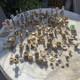 Huge Job Lot Collection Of Vintage Miniature Brass Ornaments Dolls House