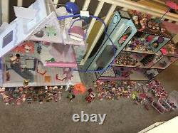 Huge LOL Dolls Bundle House, Chalet, Dolls, Lil Sisters, Pets, Car Etc