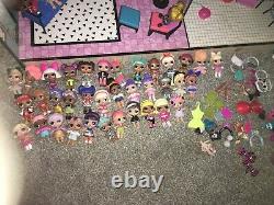 Huge LOL Dolls Bundle House, Chalet, Dolls, Lil Sisters, Pets, Car Etc