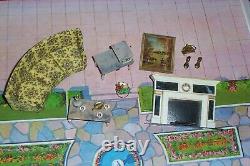 IDEAL Petite Princess Patti Dollhouse Fantasy Furniture 40 Piece LOT EXCELLENT