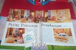 IDEAL Petite Princess Patti Dollhouse Fantasy Furniture 77 Piece LOT EXCELLENT