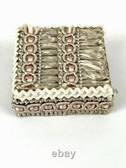 JB Signed Wedding Keepsake Box Doll House Artisan 1/12 Miniature