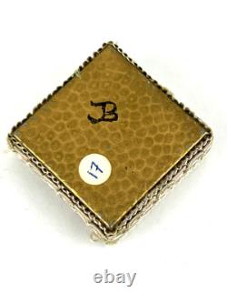 JB Signed Wedding Keepsake Box Doll House Artisan 1/12 Miniature
