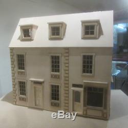 James Row House with Corner Shop 12th scale Dolls House Kit By DHD