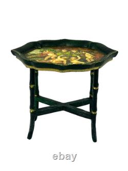 Janet Reyburn Rococo Tray Table Doll House Artisan 1/12 Miniature IGMA