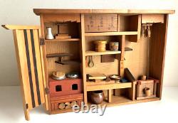 Japan Prewar Hina Dolls' Items Okudosan Mizuya Play House Miniature Kettle FS