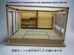 Japanese Style Room 112 Traditional Miniature Doll House Kit Retro Limited Set