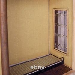 Japanese Style Room Tokonoma Alcove 112 Traditional Miniature Doll House Kit JP