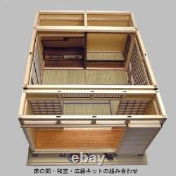 Japanese Style Room Tokonoma Alcove 112 Traditional Miniature Doll House Kit JP