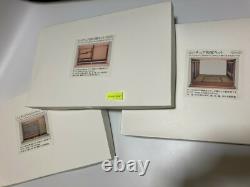 Japanese style Room SET of 3 Doll House Handmade Miniature Kit Wooden 1/12