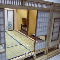 Japanese style Room SET of 3 Doll House Handmade Miniature Kit Wooden 1/12 NEW