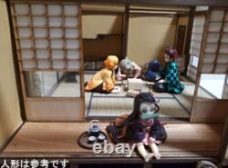 Japanese style Room SET of 3 Doll House Handmade Miniature Kit Wooden 1/12 NEW