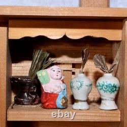 Japanese wooden Miniature furniture ornament Doll house WO312