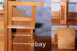 Japanese wooden Miniature furniture ornament Doll house WO312