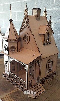 Jasmine Gothic Victorian Cottage Dollhouse 112 scale