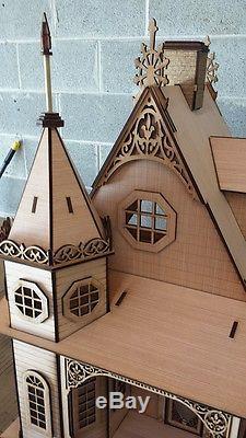 Jasmine Gothic Victorian Cottage Dollhouse 112 scale