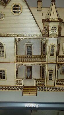 Jasmine Gothic Victorian Dollhouse Half inch scale Kit