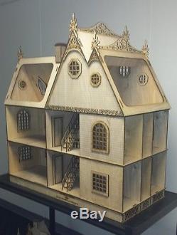 Jasmine Gothic Victorian Dollhouse112 scale Large Kit