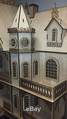 Jasmine Gothic Victorian Dollhouse112 scale Large Kit