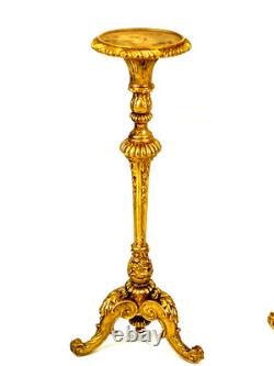 John Hodgson Pair of Gilt Torcheres Doll House Artisan 1/12 Miniature IGMA