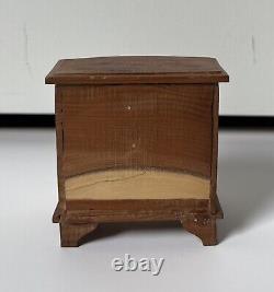 Johnny Blenkibsopp Yew Chest Of Drawers Miniature Dollshouse Wood