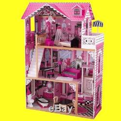 KIDKRAFT Großes Puppenhaus AMELIA Dollhouse Nr 65093 aus Holz